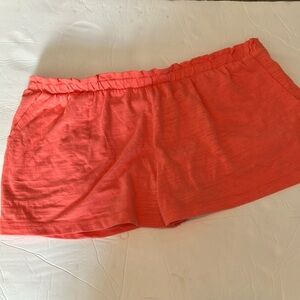 Women’s secret treasures orange pajama shorts Sz M